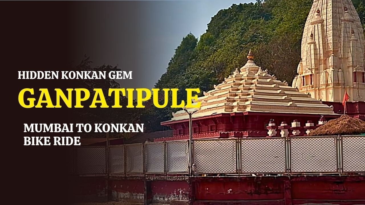 Konkan Ka Safar 🌊 | Ganpati Pule Aur Bappa Ka Bulawa 🙏 | Cinematic Bike Ride 🏍️