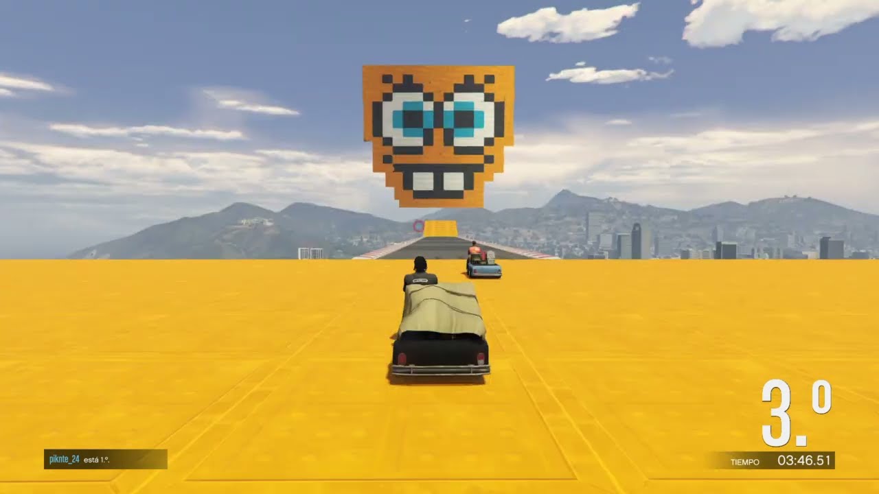 Cara a Cara Bob Esponja | Gta Online 