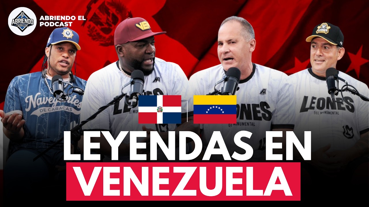 LEYENDAS DEL B&Eacute;ISBOL HABLAN DESDE EL ESTADIO MONUMENTAL EN VENEZUELA