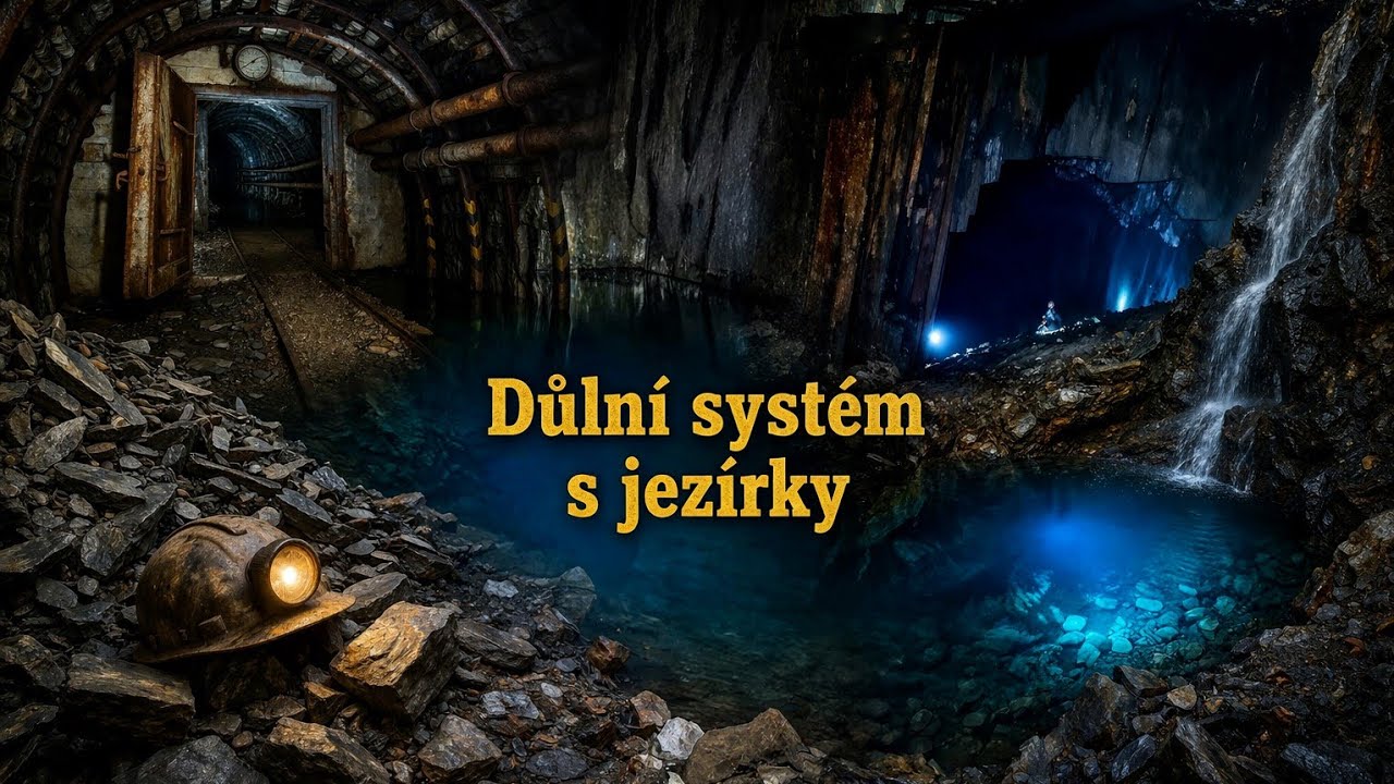 Bývalý důlní systém s jezírky a komorami - návštěva č.12 - Galbytour 2025