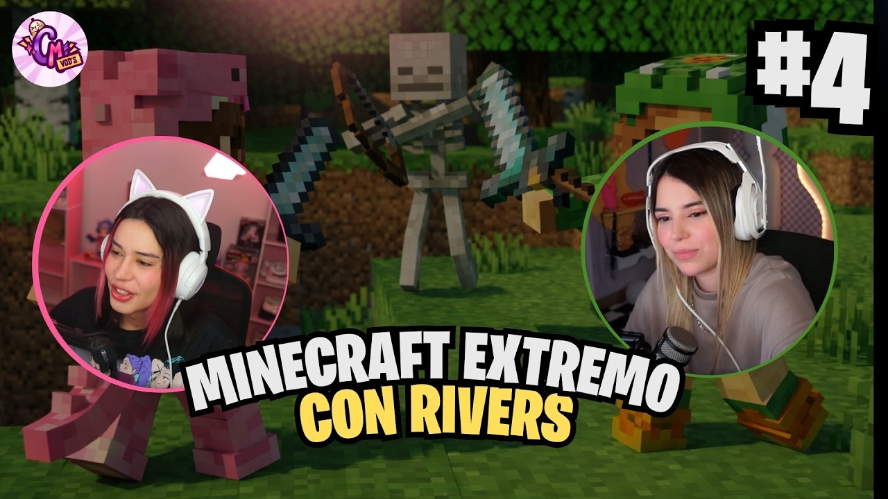 MINECRAFT EXTREMO CON RIVERS #4