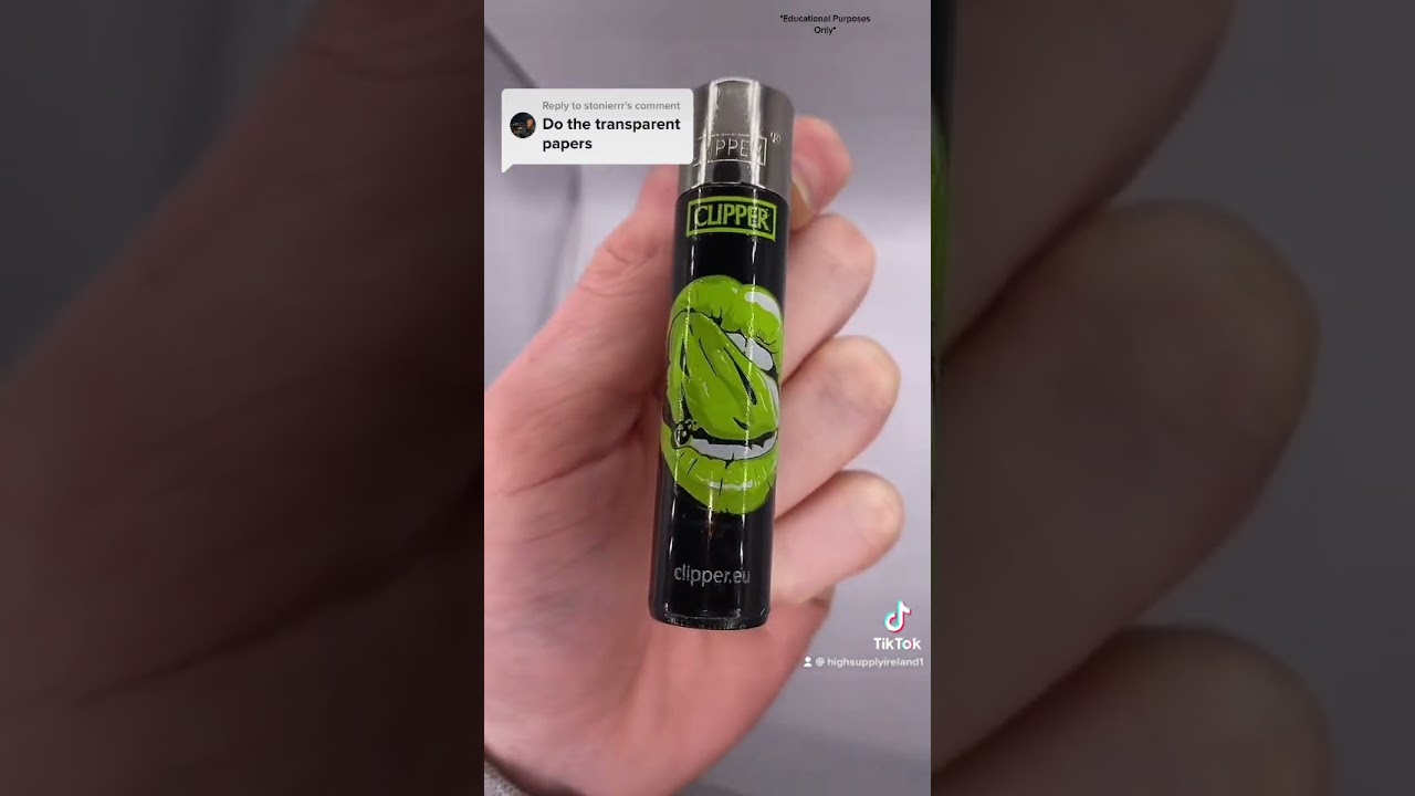 Burn Test: Glass Rolling Paper