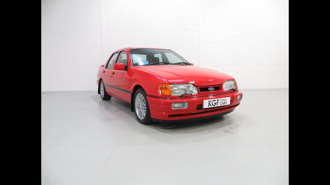 A Ford Sierra Sapphire 2WD Cosworth with 29,469 miles from the Renowned Bonkers Collection - SOLD!