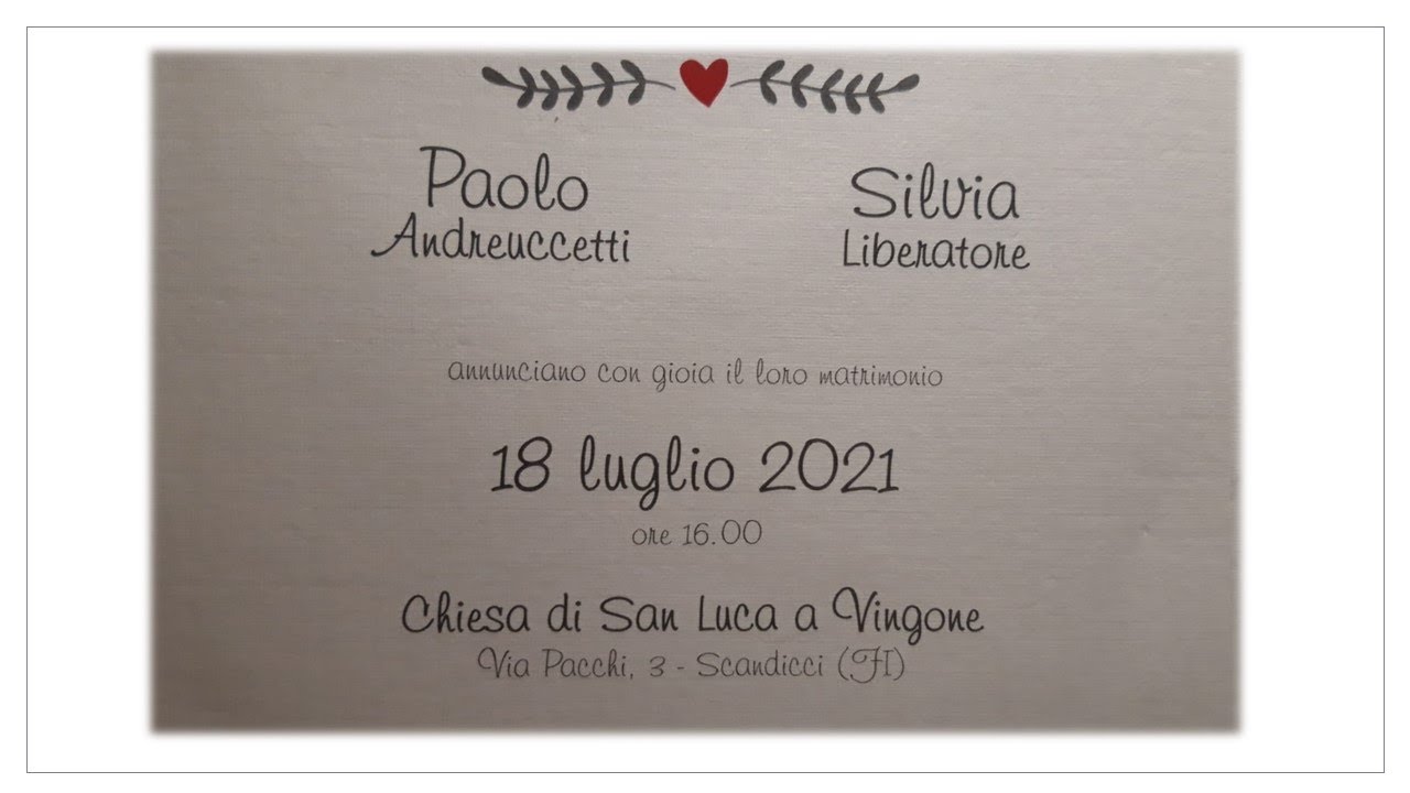 Matrimonio Silvia & Paolo - Tutti i canti della cerimonia celebrata da Don Tomasz