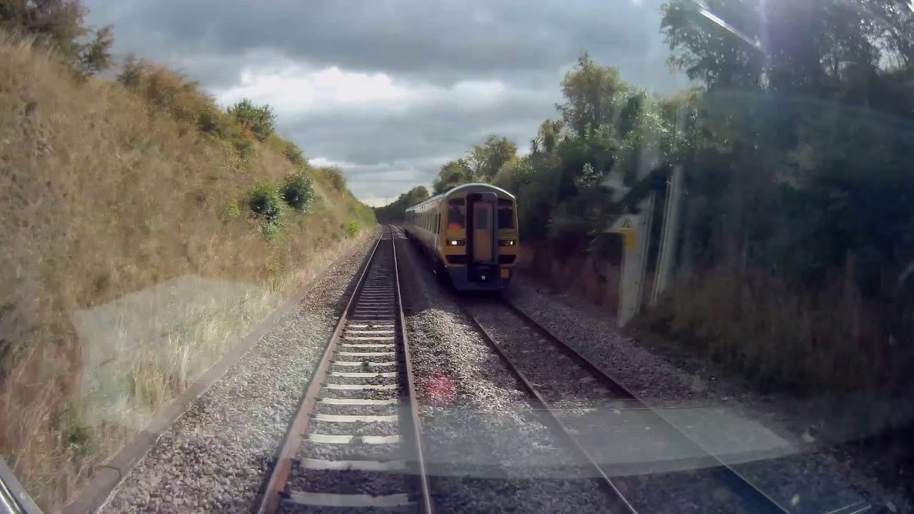 Leeds to York from the cab of a Class 185