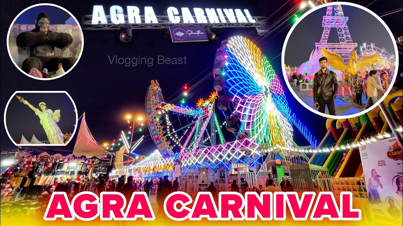Agra's BIGGEST Carnival Showdown Dubai Theme vs Kothi Meena Bazar