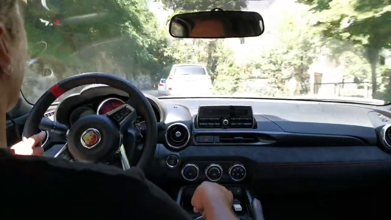 Abarth 124 SPIDER - Test Drive sul Passo del Giogo  - Mountain Test Drive (TEST DRIVE ITA)