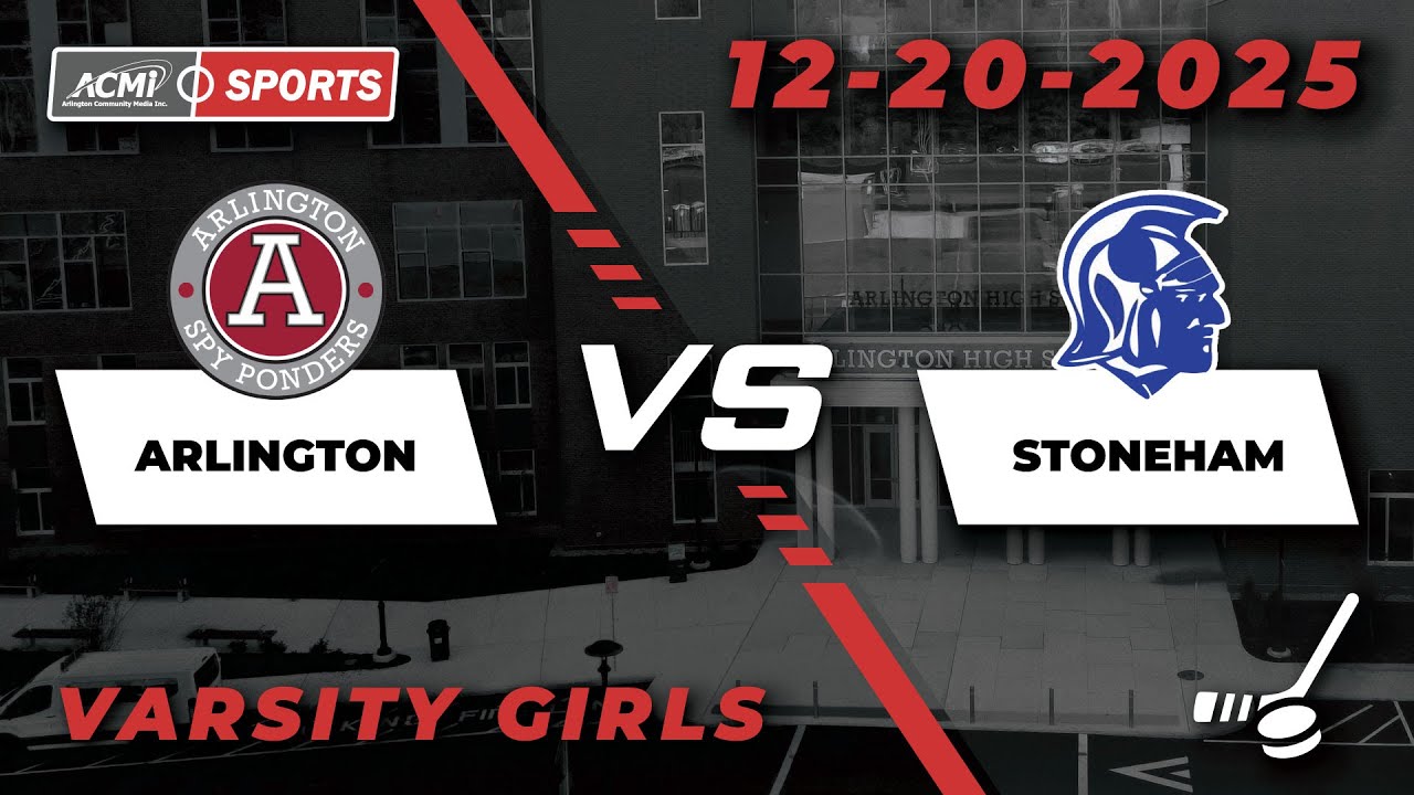 Arlington High School Girls Varsity Hockey vs Stoneham, December 20, 2025