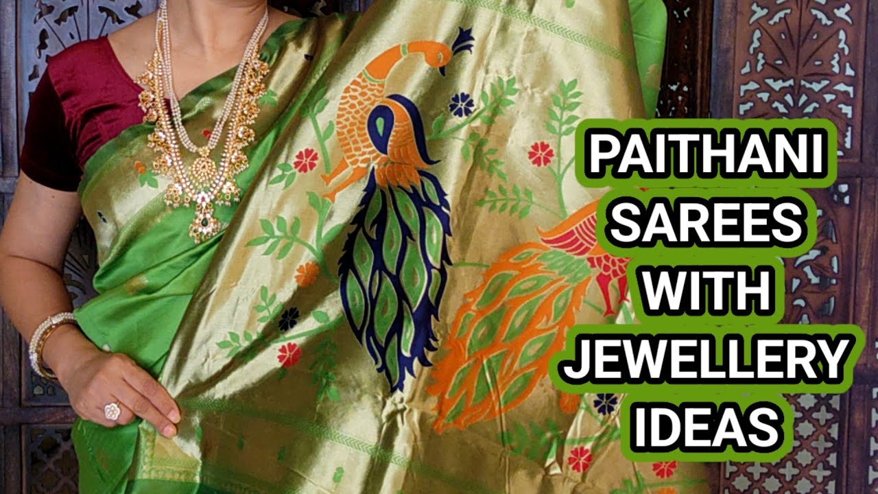 PAITHANI SAREES HAUL 2025 || Starting 400/-  || Meesho Haul || Jewellery Styling