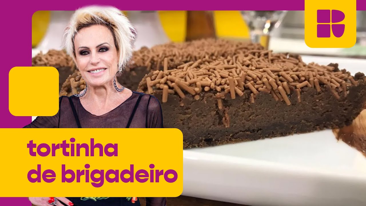 Tortinha de brigadeiro! | Ana Maria Braga | Mais Você