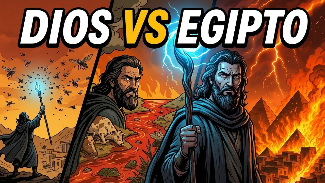 LAS 10 PLAGAS DE EGIPTO &mdash; Video Oficial(Animaci&oacute;n Metal Cristiano)
