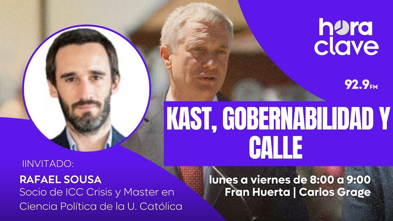 Kast, gobernabilidad y calle: ¿Emergencia permanente o nuevo ciclo político? #HoraClave