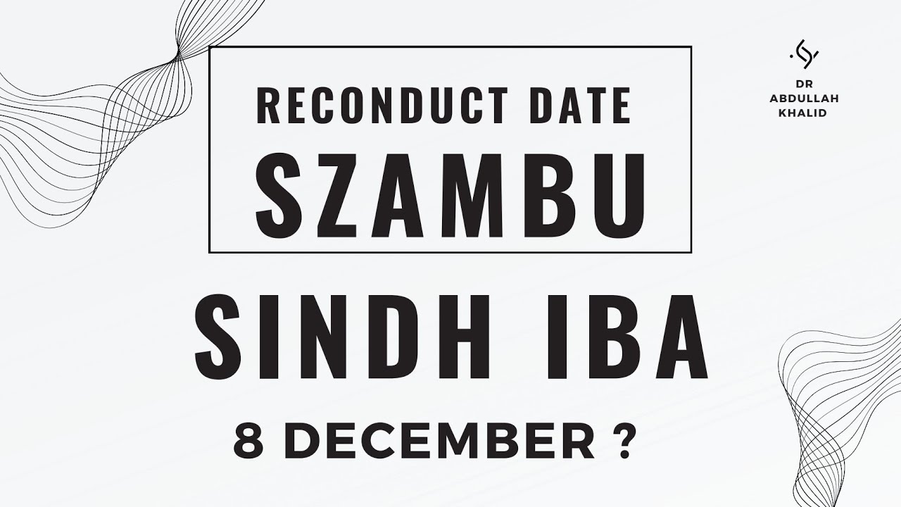 Szambu or Sindh mdcat reconduct date extended | Today news Mdcat | good news for sindh or szambu