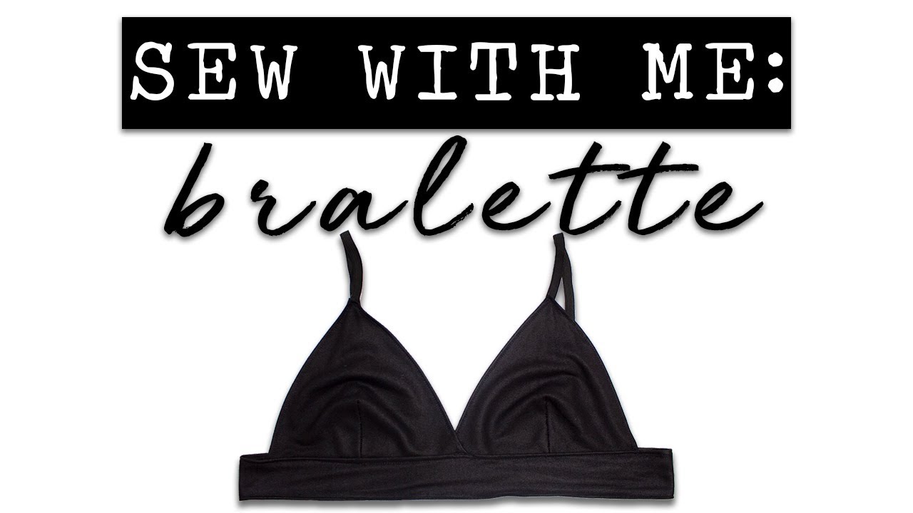Easy DIY Bralette | Sew With Me  // Demi Bo Bemi
