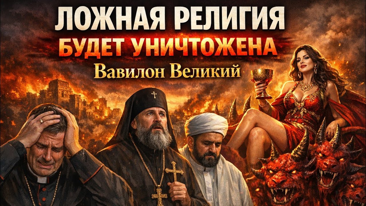 Ложная религия и Вавилон Великий | Что говорит Библия о религиях мира и их конце