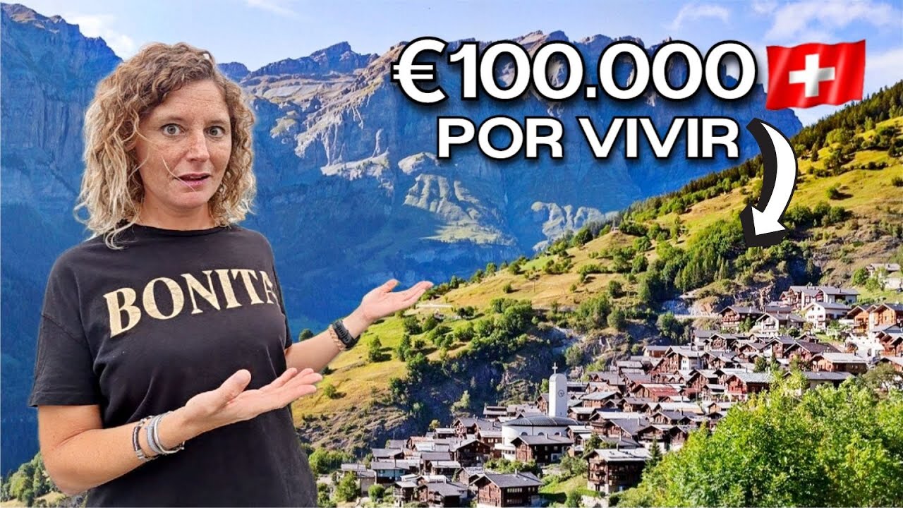 ESTE PUEBLO DE SUIZA TE PAGA 100.000€ POR VIVIR AQUÍ! 🇨🇭