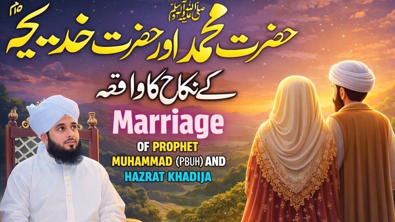 SubhanAllah! Hazrat Muhammad ﷺ Aur Hazrat Khadijaؓ Ka Mubarak Nikah | Dil Ko Chhoo Jane Wala Waqia