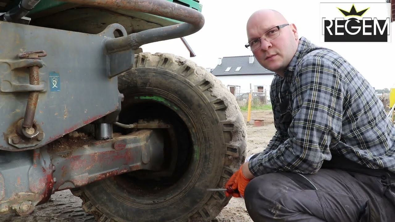 Diagnostyka wycieków mostu/piasty koparki Liebherr 1 z 2
