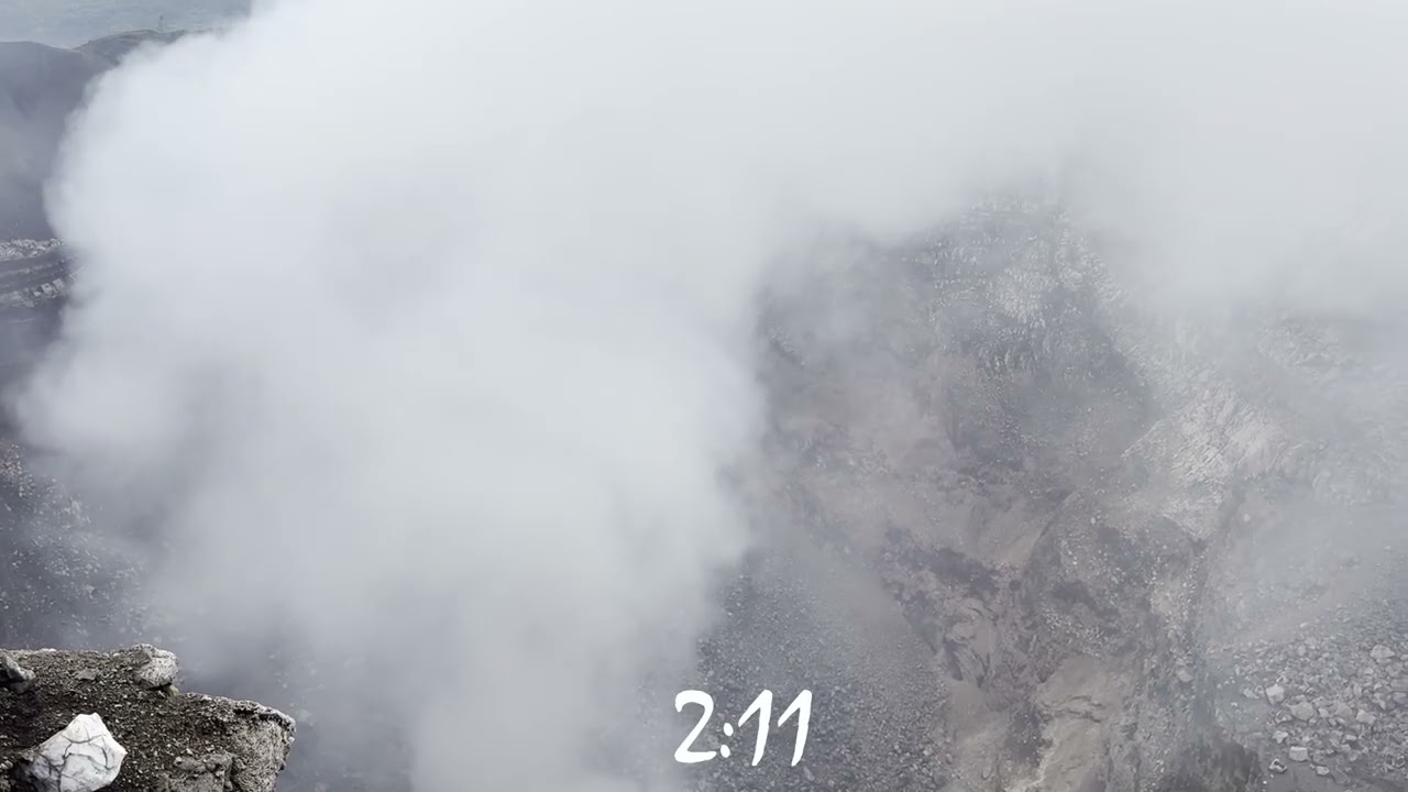 Nicaragua Volcano - 5 Minute Countdown Video