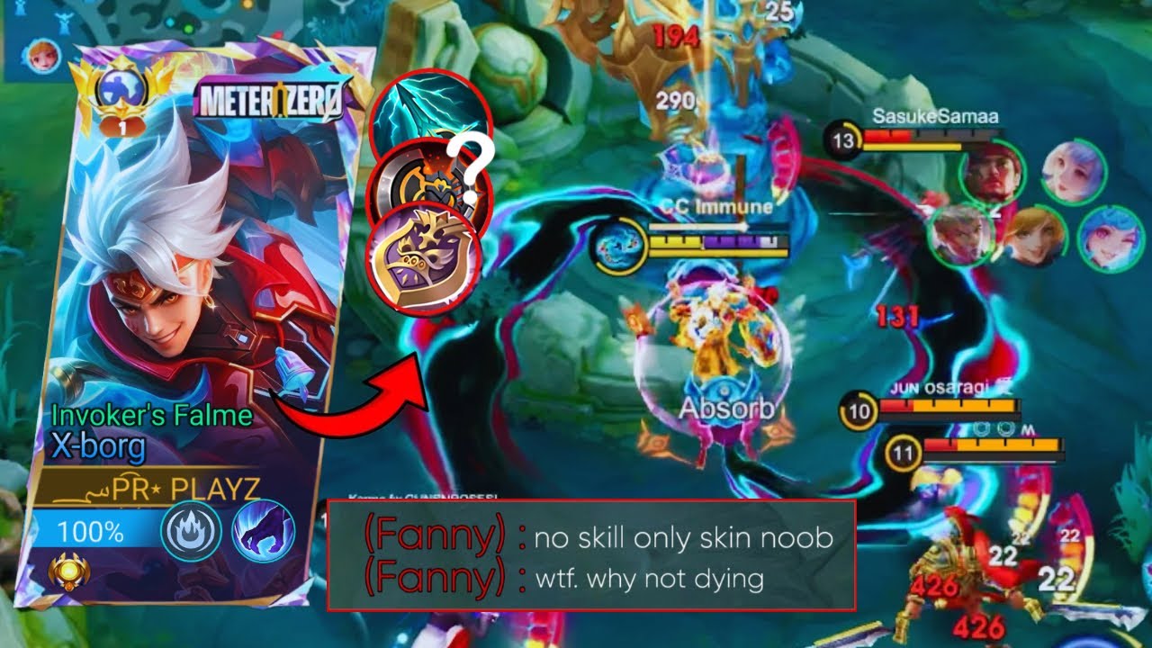 IMMORTAL HERO IN MLBB X-BORG HYPER IS BEAST 💀🥶 / INTENSE FIGHT !! 😱