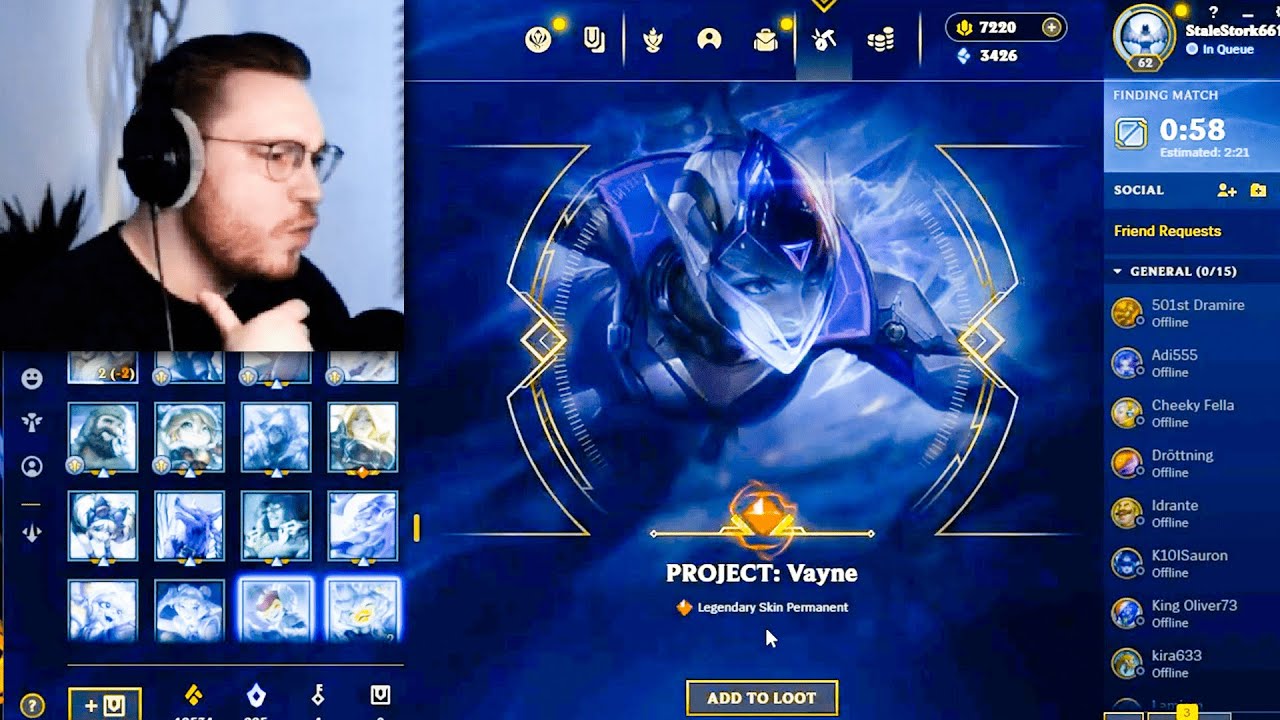 ohnepixel gets insanely lucky opening LEAUGE of LEGENDS cases