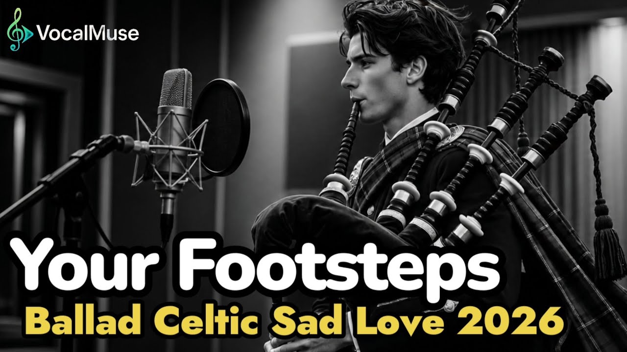 Your Footsteps | Emotional Scottish Bagpipes Instrumental | Celtic Sad Love MusicBagpipeMusic