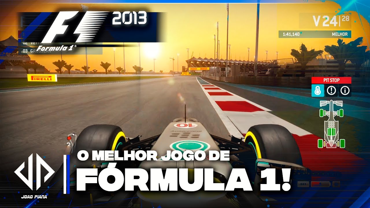 JOGANDO O MELHOR JOGO DE FÓRMULA 1!