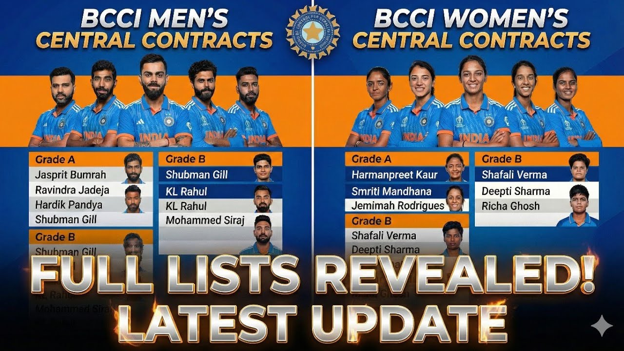 BCCI annual salary list announced surprise and shock, pakistan u turn _ ready to play on 15th feb 