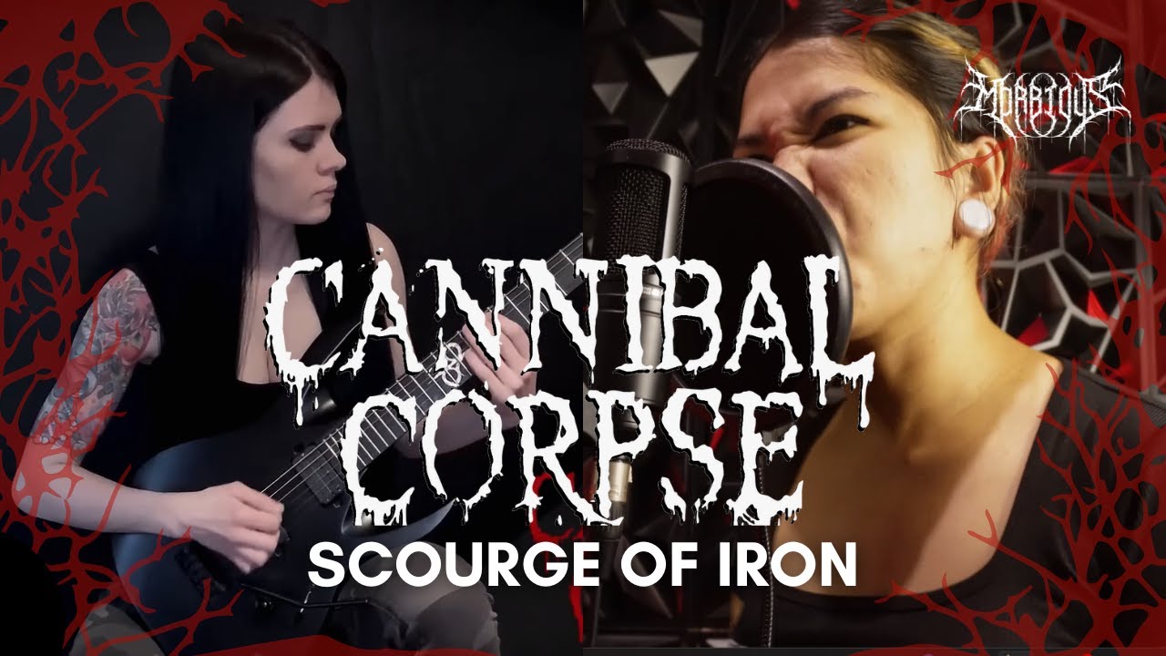 Cannibal Corpse - Scourge of Iron Ft @ElenaVerrier (Full Cover) #metalmusic #metalcover #metal