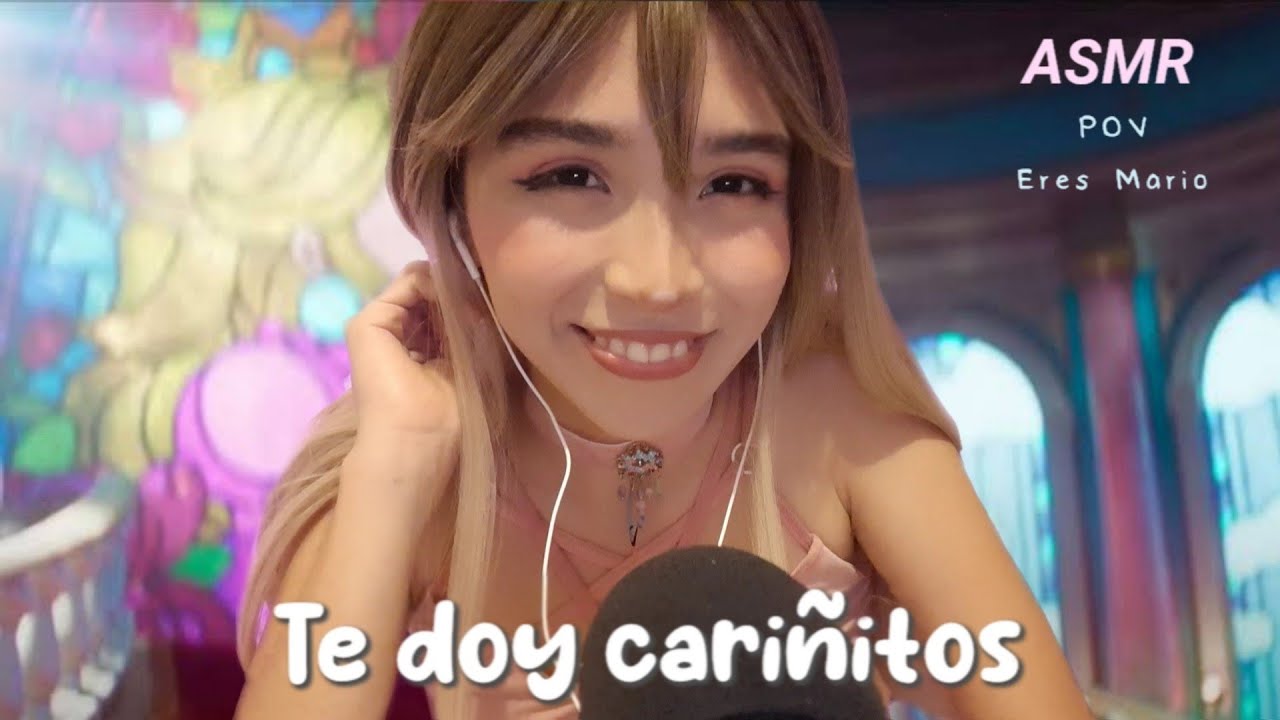 ASMR Princesa Peach 👑💗| atención personal
