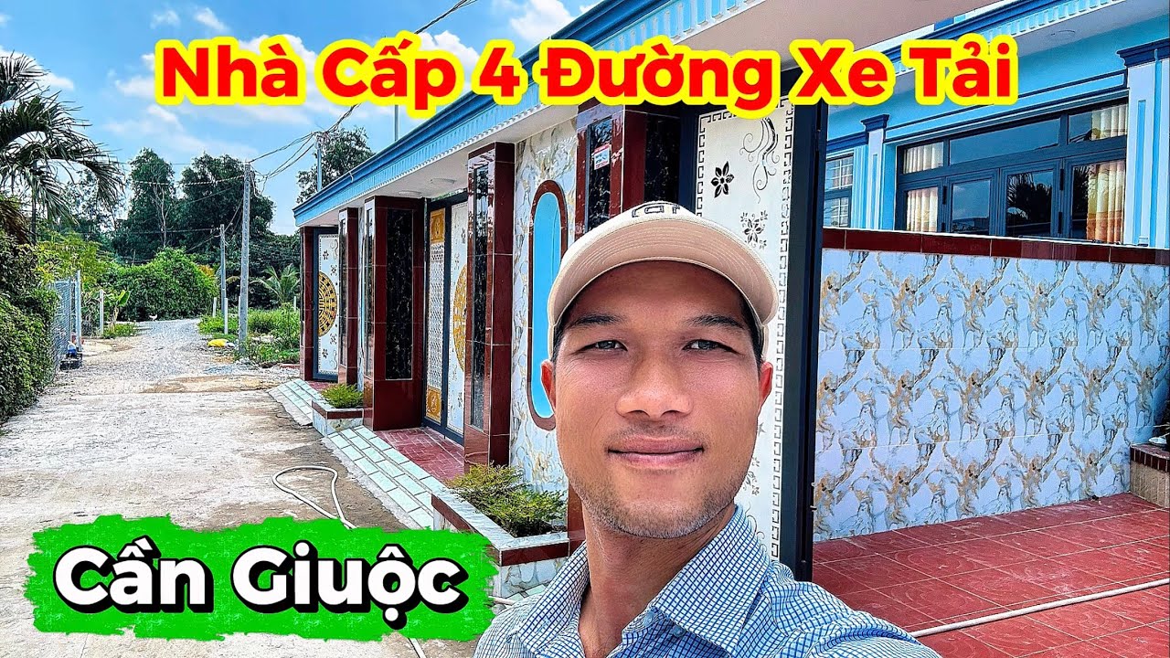 🔴 476 . Bán Nhà Cấp 4 Đường Xe Tải Ở Cần Giuộc  / #baonhadatcangiuoc