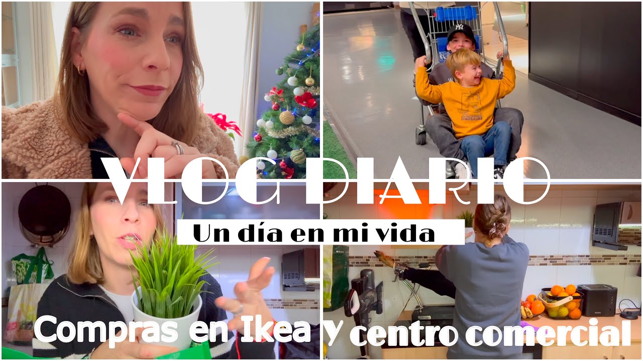 VLOG DIARIO - VAMOS A IKEA - COMPRAS PARA CASA 🏠 NUESTRO D&Iacute;A EN FAMILIA - NUEVO ASPIRADOR Jigoo J300