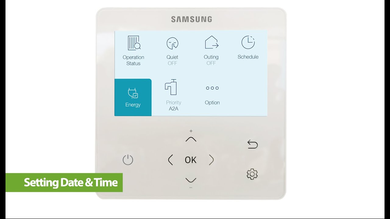 Setting Date and Time