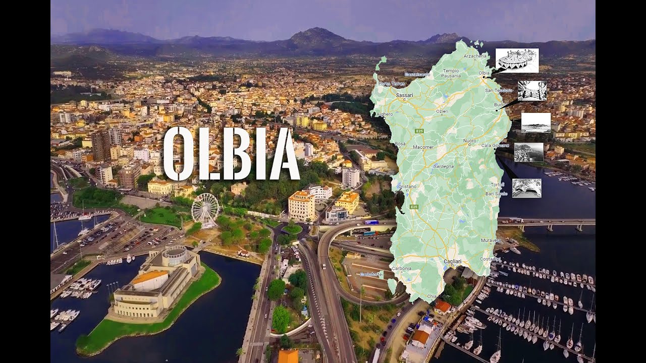 Hafenstadt Olbia Sardinien