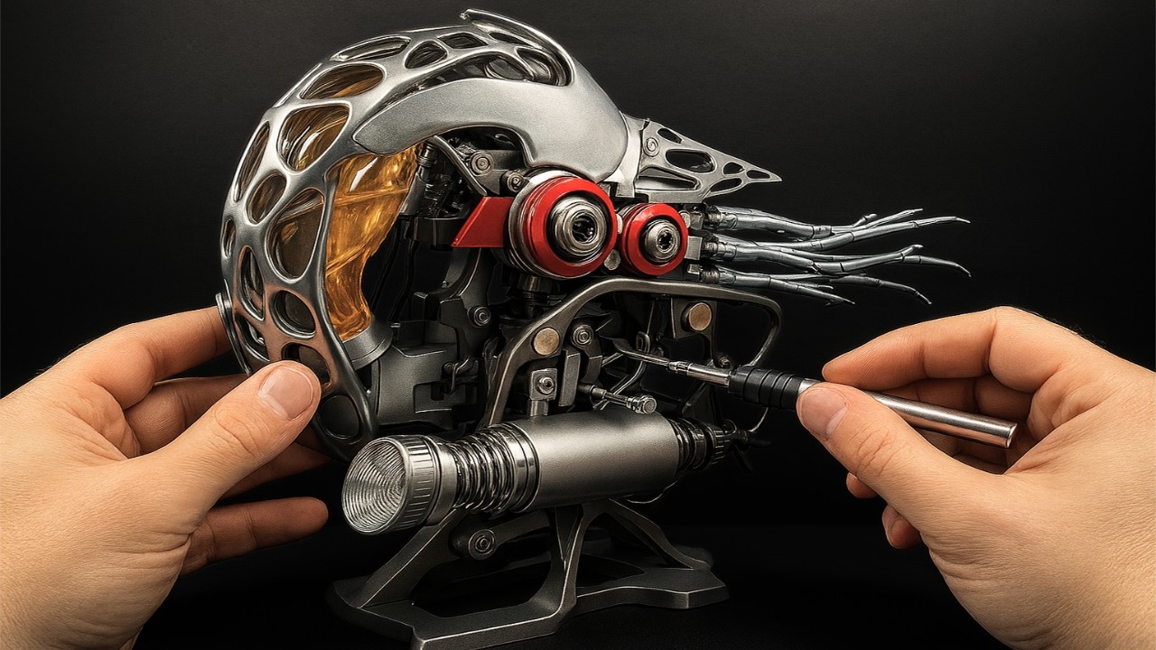 NAUTILUS Full Metal Build | Mechanical Model Kit
