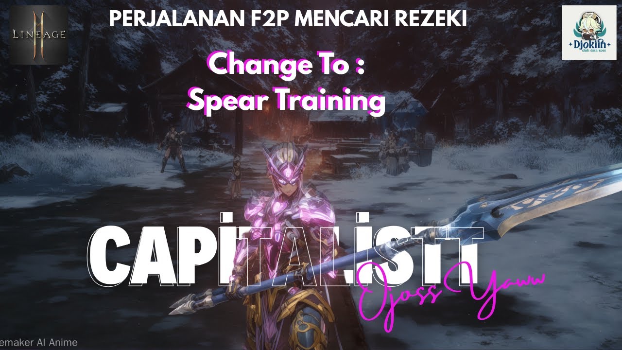TOP SPEAR TRAINING LEONA 5 |Bagus gak sih. Letsgow | LineAge2m
