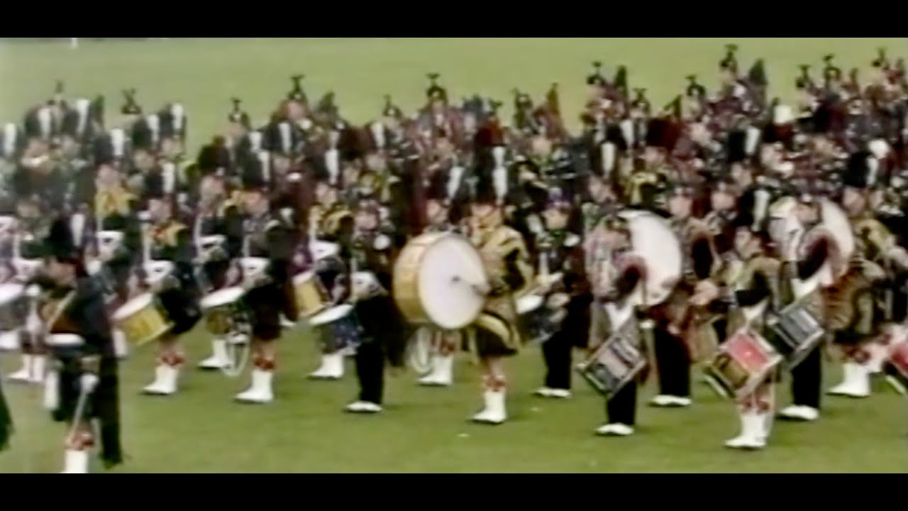 Massed Bands of the Scottish Division 1977