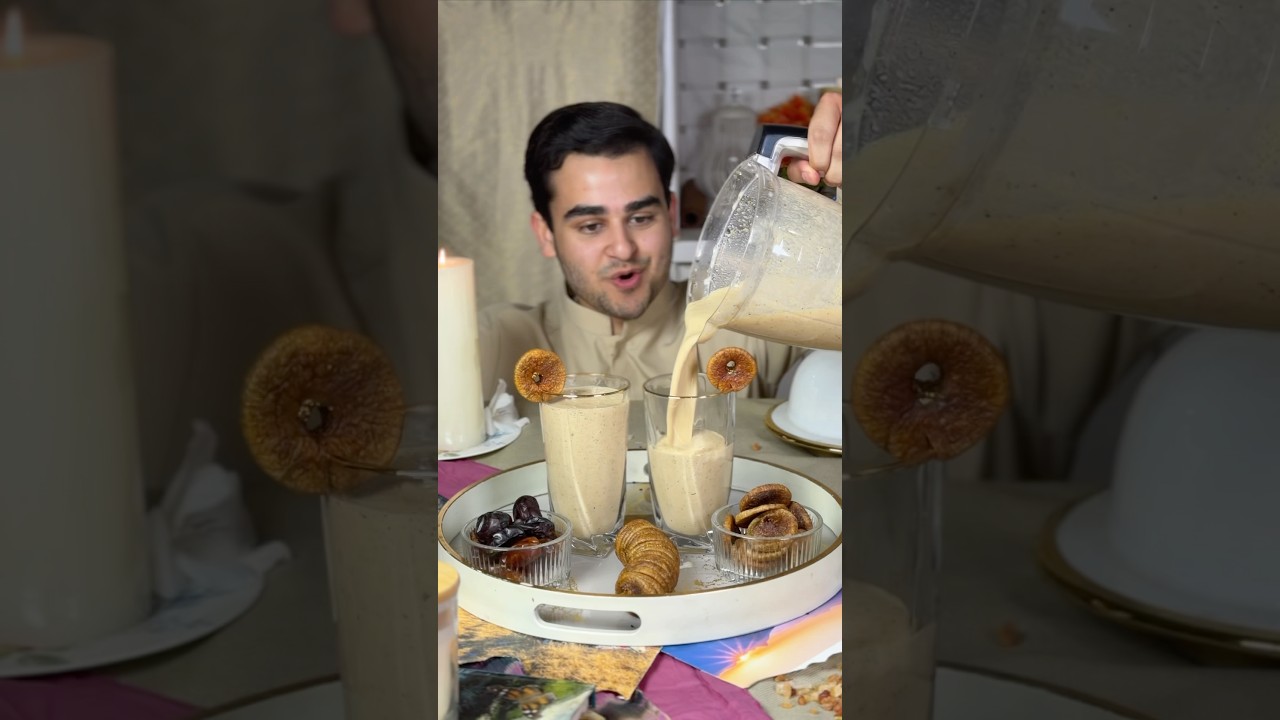 Sunnah-Inspired Milkshake for Energy! (Ramadan Special)