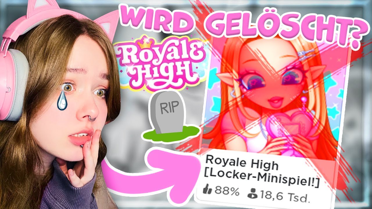 DAS ENDE VON ROYALE HIGH - Wird das Roblox Spiel gelöscht? Drama erklärt