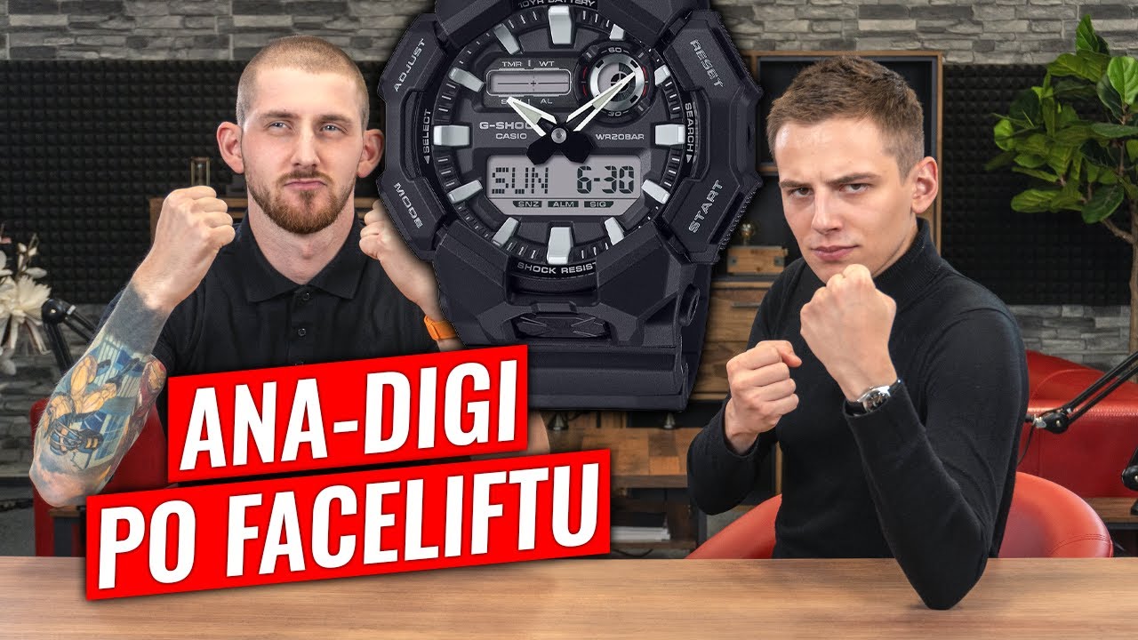 Casio G-Shock GA-010 recenze – Facelift, který byl potřeba