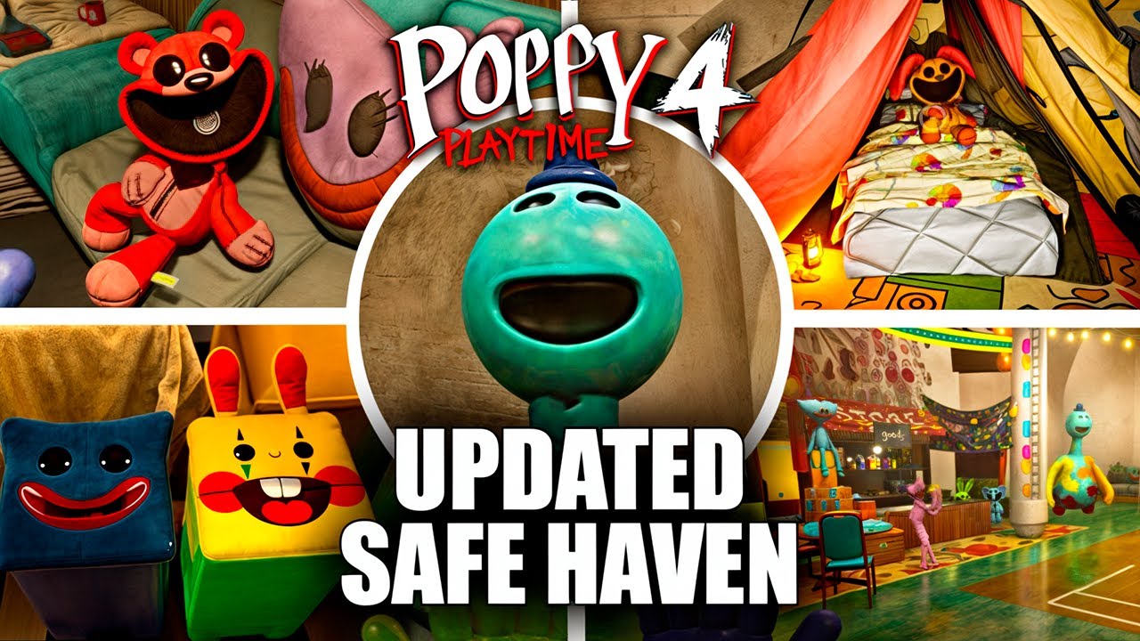 Poppy Playtime: Chapter 4 - Updated Safe Haven (Fanmade Showcase)