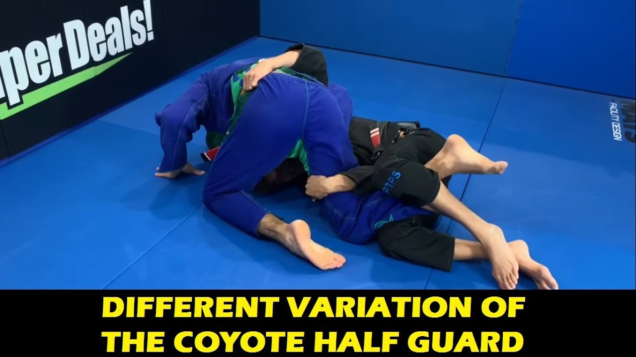 Different Variation Of The Coyote Half Guard Sweep by Alexandre Vieira