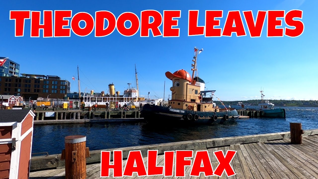 Theodore Tugboat's Final Sail In Halifax - A Farewell To Theodore Tugboat