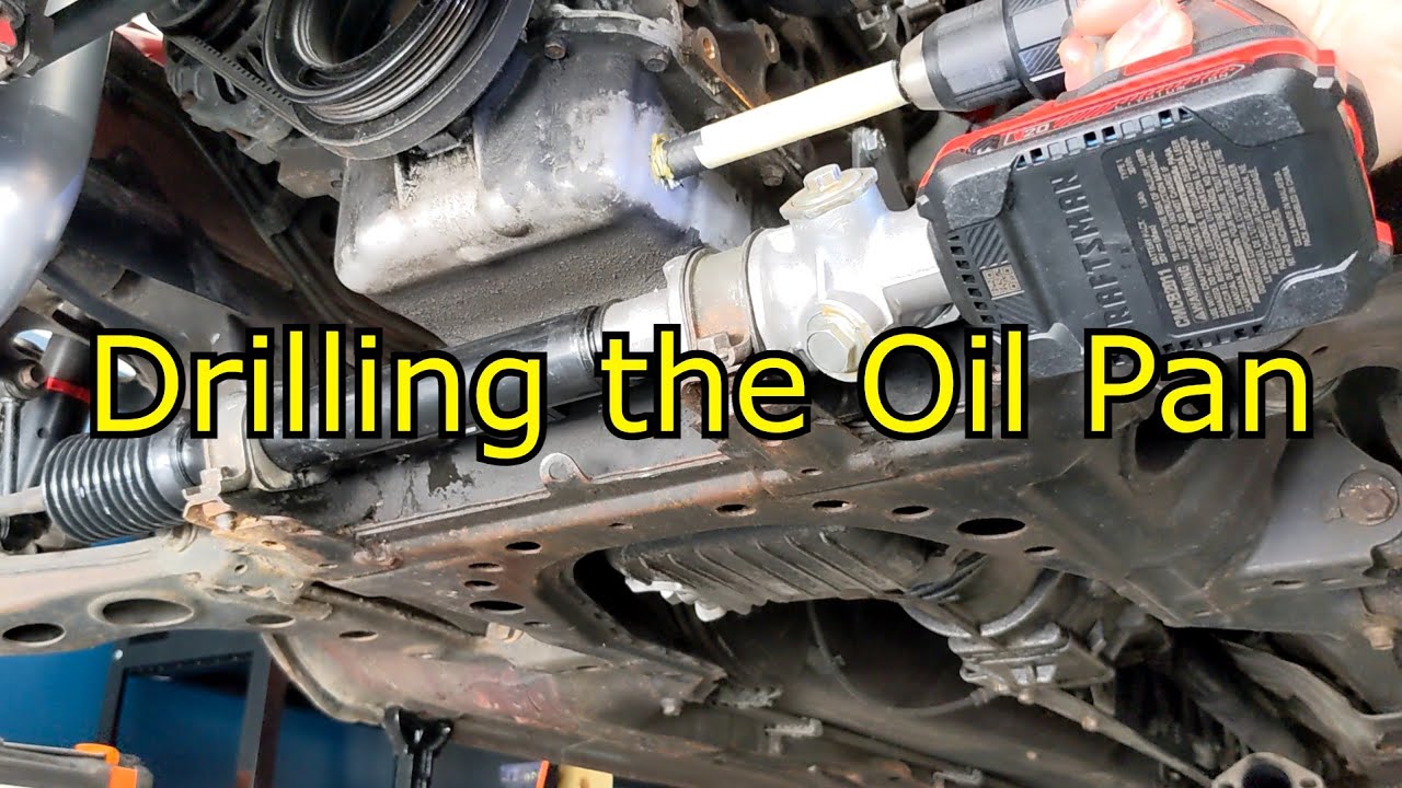 1.6 Miata Kraken Turbo Kit Install - Part 2 (Drilling the Oil Pan)