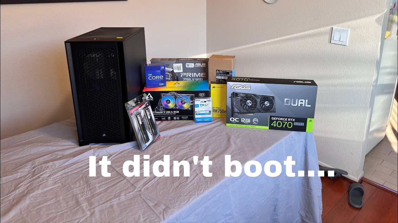 So I built my first gaming PC…