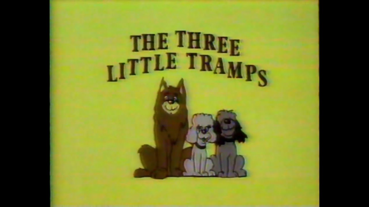 The Three Little Tramps (March 1989) Nickelodeon Special Delivery with Commercials Italtoons