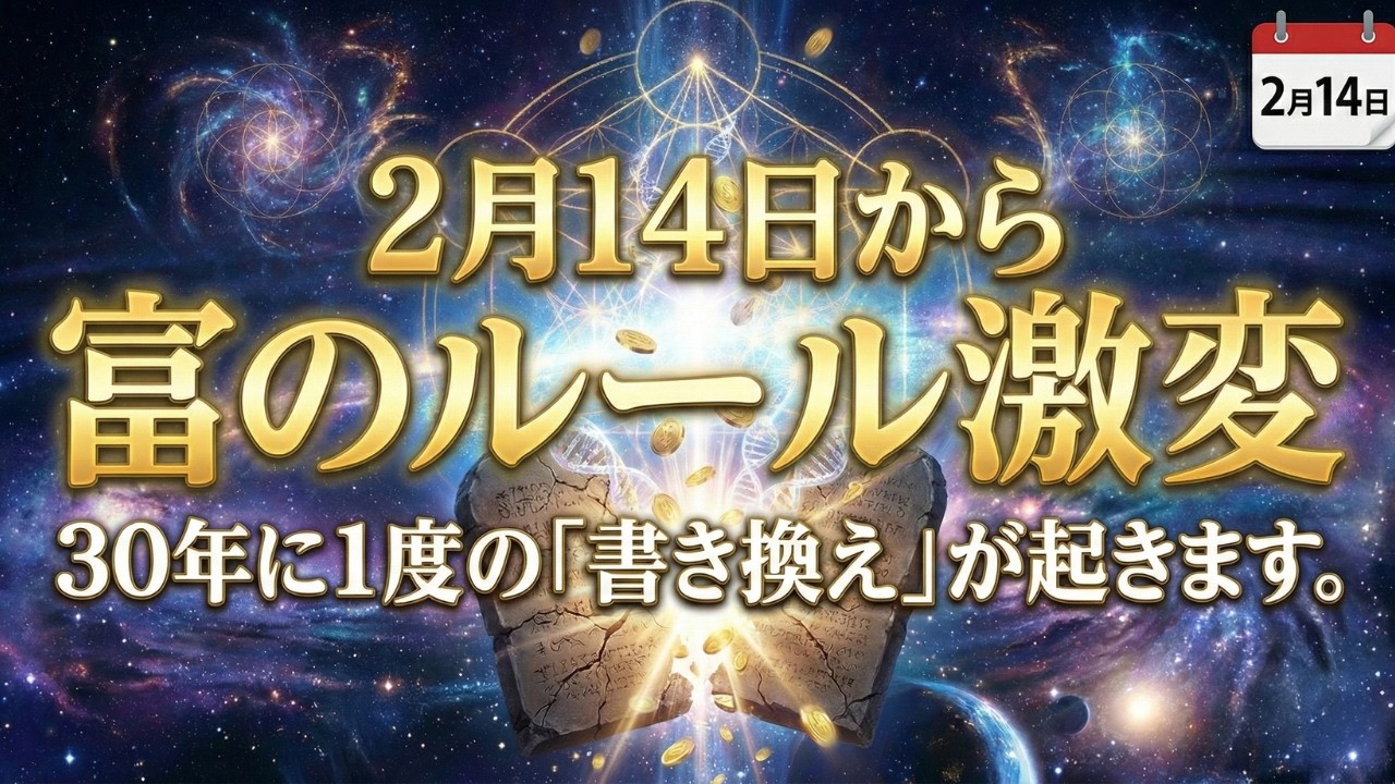 【2月14日】※世界は強制終了。30年続いた