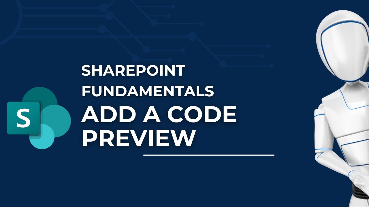 Добавьте предварительный просмотр/фрагмент кода на свой сайт | Основы Microsoft SharePoint