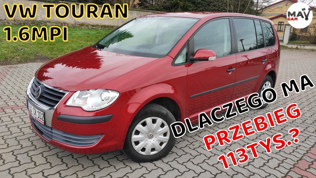 Jakim Cudem 17 letni Touran 1.6 MPI ma 113 tys.  przebiegu?