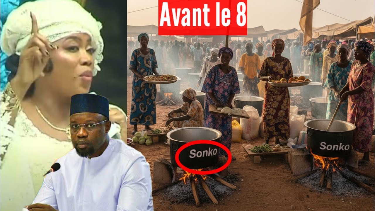 Sokhna A&iuml;da Diallo Pr&eacute;pare des B&eacute;rnd&eacute; Pour le meeting de Ousmane Sonko le 8 Novembre